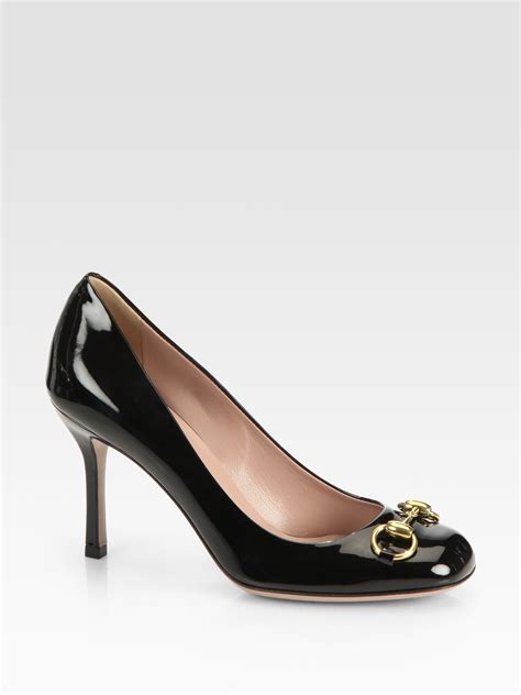 is gucci patent leather durable|Gucci patent leather pumps.